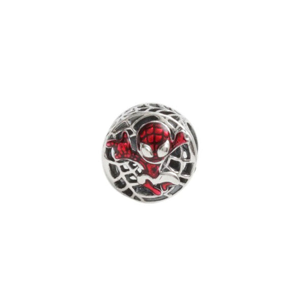 パンドラ PANDORA Marvel Spider-Man Soaring City Charm ブレスレットチャーム 792350C01 レディース レッド